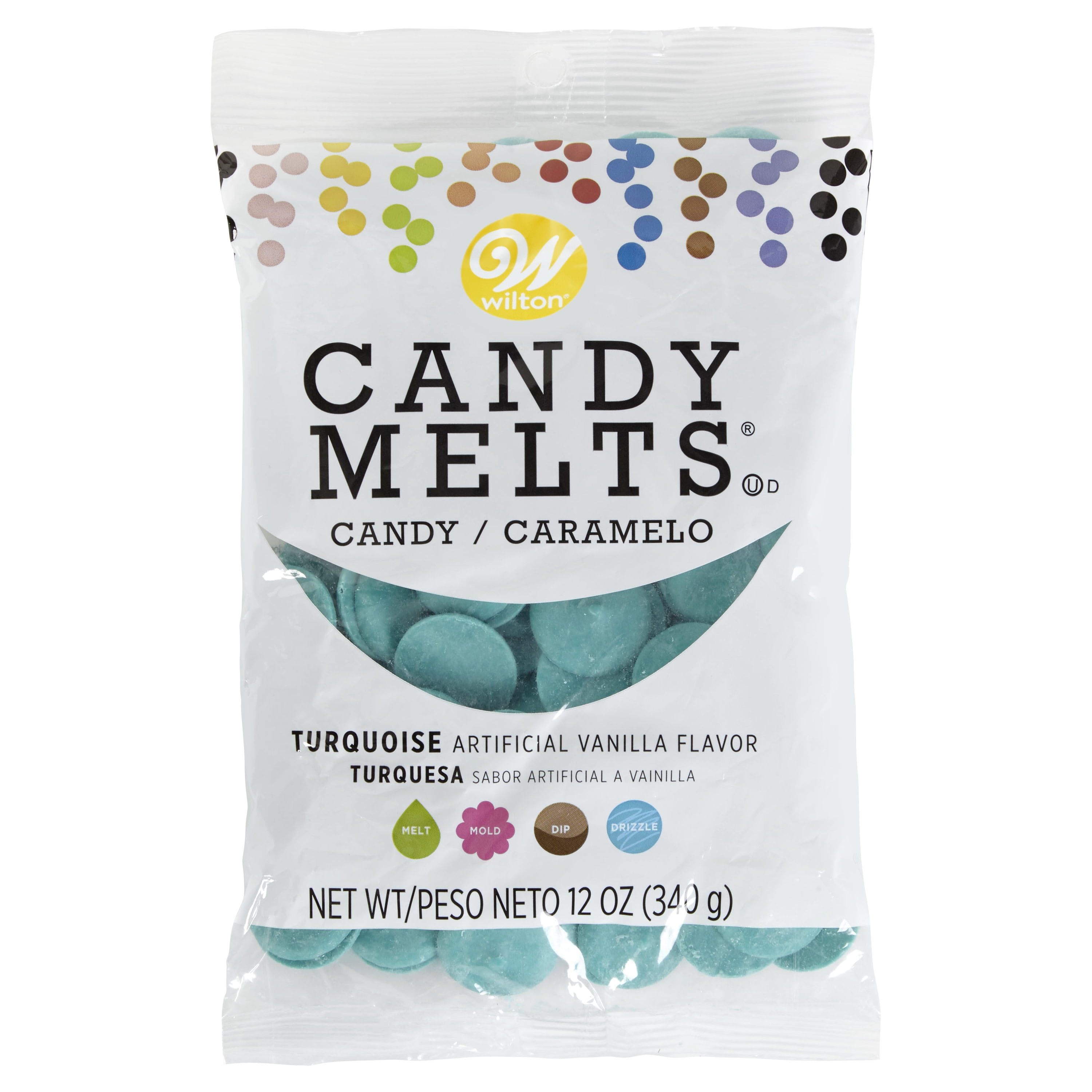 Wilton Turquoise Candy Melts® Candy, 12 oz. - Walmart.com - Walmart.com