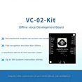 thumbnail image 3 of VC-02-Kit AI Intelligent Offline Voice Recognition Control Module Development Board, 3 of 5