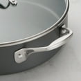 thumbnail image 2 of Tramontina OnyxPro 5.5-Quart Hard Anodized Nonstick Deep Saute Pan with Lid, Oven-Safe, 2 of 5