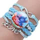 thumbnail image 5 of Pulsera con estampado de Disney Stitch para niña, brazalete de cuero multicapa transparente, acrílico, Lilo & Stitch, dibujos animados, regalo bonito, 5 of 5