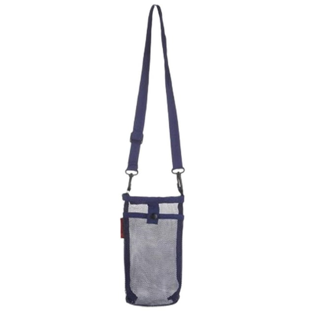 Bolsa de transporte para botellas de agua, Correa de hombro ajustable, Práctica para llevar en el azul oscuro
