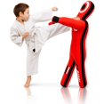 thumbnail image 1 of Dummy Stylus Junior King de lucha libre, 19 cm, sin relleno, rojo, 1 of 9