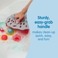 thumbnail image 4 of Organizador de juguetes de baño Dr. Brown's CleanUp Dino-Scoop Dinosaur, 4 of 9