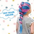 thumbnail image 2 of New Hair Chalk Comb for Girls Kids, Washable Temporary Hair Color Dye for Kids Age 5 6 7 8 9 10+ Birthday Party Gift Cosplay DIY, Children's Days (Blue, Pink), 2 of 8