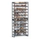 thumbnail image 1 of Juego de estantes para zapatos SONGMICS, 12 niveles, almacenamiento de metal, 48 a 60 pares, 1 of 9