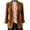 A-Brown, variant on Women's Corduroy Blazers Dressy Fall Winter Clothes Notched Lapel Button Front Suit Jackets with Patch Pockets for Business Office C-Brown