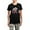 With Gray Camo Pant, variant on CafePress - Kanji Insane Pajamas - Women's Short Sleeve Print T-Shirt and Pants Dark Cotton Pajama Set