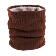 thumbnail image 2 of Nmnitkp Women Winter Neck Warmer Gaiter Double-Layer Soft Fleece Lined Thick Knit Circle Scarf Windproof, 2 of 8