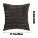 thumbnail image 3 of Fundas de almohada decorativas bohemias de 40 x 40 cm para salón, sofá cama, elegante decoración del hogar, fundas de cojín de pana suave para sofá., 3 of 6