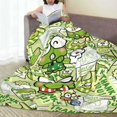 thumbnail image 5 of Keroppi Fleece Blanket Super Soft Cozy Throw Blanket 40"X30", Lightweight Fuzzy Comfy Flannel Blanket Warm Plush Throw Blankets For Couch, Sofa, Bed, 5 of 8