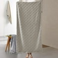 thumbnail image 1 of Promotions de Week-End, Serviette de Bain en Velours à Séchage Rapide, Tissu Épais Doux, pour Adultes Maison, Serviette de Lavage Absorbante Séchage Rapide Ensemble Cadeau / 100 % Polyester, Kaki, 1 of 8