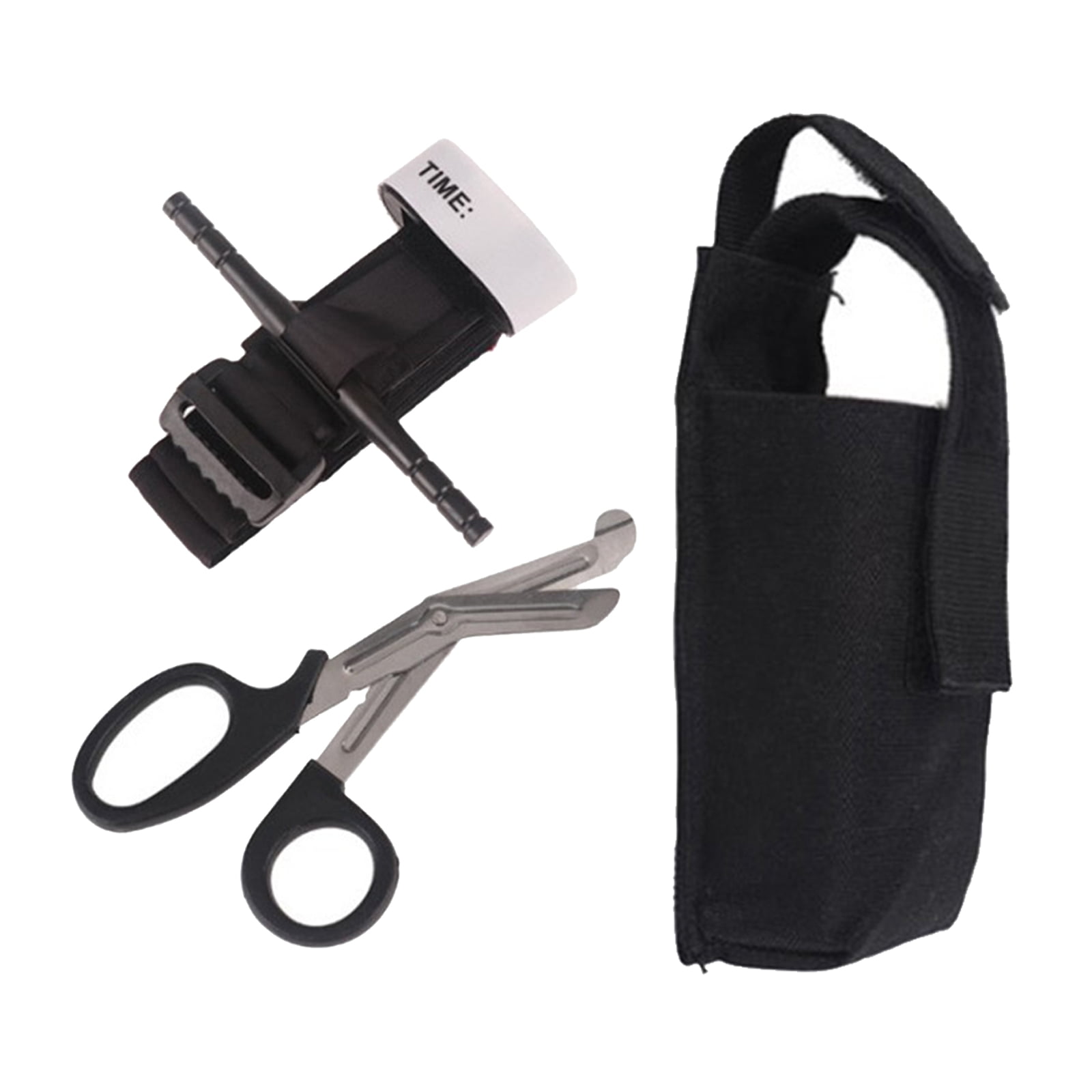 MagiDeal Outdoor Tourniquet Pouch with Shears Slot