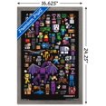 thumbnail image 3 of Minecraft - Mobbery Wall Poster, 14.725" x 22.375", Framed, 3 of 6