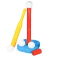 thumbnail image 1 of T- Set for Kids with Adjustable Batting Tee Stand and Soft Baseballs for Outdoor Sports, 1 of 4