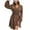 Brown, variant on TJAZFJPA Maternity Wedding Guest Dress New Polka Dot Dress Women's Pullover V Neck Long Sleeve Pleated Waist Slim Fit Skirt Long Sleeve Wedding Guest Dress Women Dress