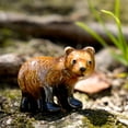 thumbnail image 3 of Bear - Grizzly Bear Cub "Yukon" - miniature porcelain figurine, 3 of 3