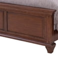 thumbnail image 6 of American Woodcrafters Sedona Cherry Finished Wood Arched King Panel Bed, 6 of 7