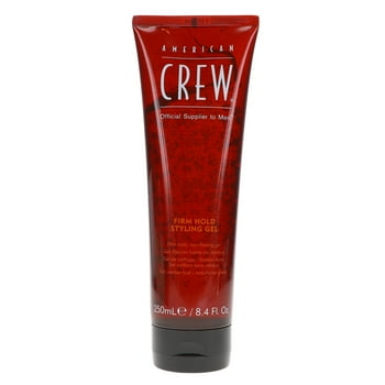 American Crew Official Supplier to Men Nourishing Dandruff  Thickening Firm Hold Squeeze Hair Styling Gel, 8.4 fl oz