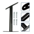 thumbnail image 1 of IFANLANDOR Battle Rope Mounts Wall-mounted Space-saving Rack Black 1Set, 1 of 8