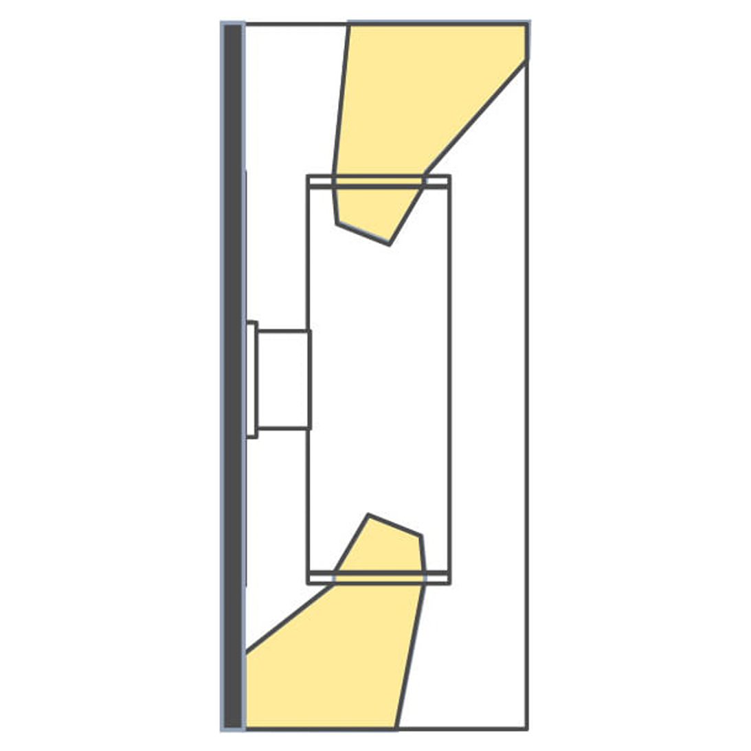 Wac Lighting Dc-Wd05-Fc Cube Architectural 2 Light 13" Tall Led Outdoor Wall Sconce - - image 4 of 4