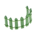 thumbnail image 5 of Kokiya Miniature Garden Fence Decorative Fence for Fairy Garden DIY Model Flowerpot Green, 5 of 9
