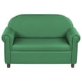 thumbnail image 3 of SoftZone® Little Lux Youth Sofa - Green, 3 of 10