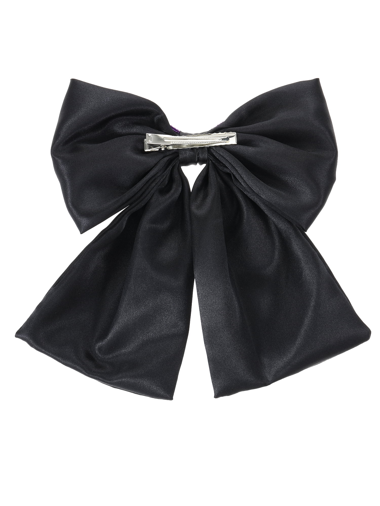 Way to Celebrate Halloween Women's Velvet Accent Hair Bow, Mulitcolor, 1 Piece, Alligator Hair Clip