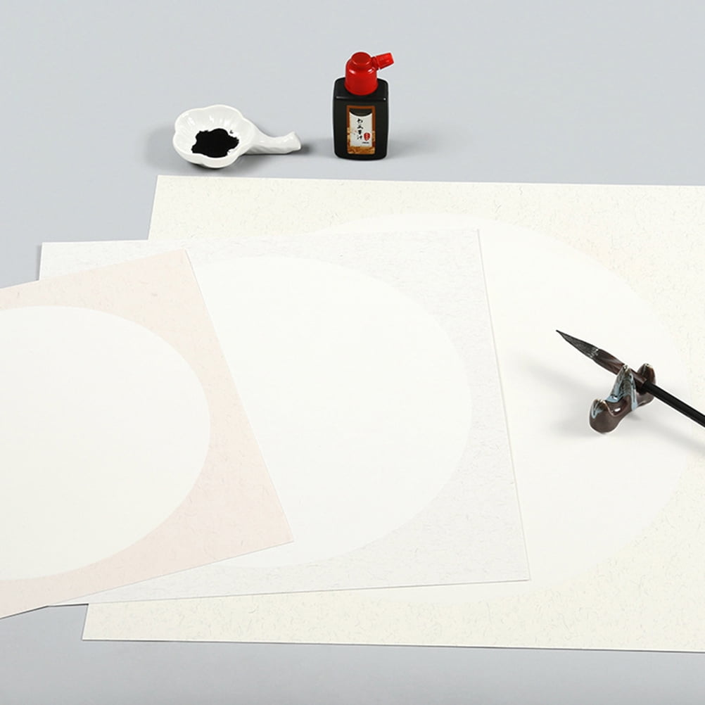 HINTRMENT Artists Paper 20 Sheets Chinese Art Papers for Ink Diffusion and Water Imbibition