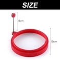 thumbnail image 2 of Silicone Egg Ring,Pancake Breakfast Sandwiches,Omelets and Nonstick Mold Ring Round(4-pack), 2 of 6