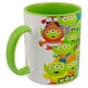 thumbnail image 3 of Taza Clásica de Cerámica Ambient 21 Diseño Marcianitos Toy Story 500 ml Verde, 3 of 4