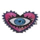 thumbnail image 1 of Parche de lentejuelas de corazón de amor Sunnimix Azul 34 x 32 cm, 1 of 8