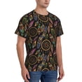 thumbnail image 5 of Rocae Decorative Feathers for Men's Moisture-Wicking Crew Tee - T-Shirt for Sports, Outdoor Activities, and Casual Wear, 5 of 9