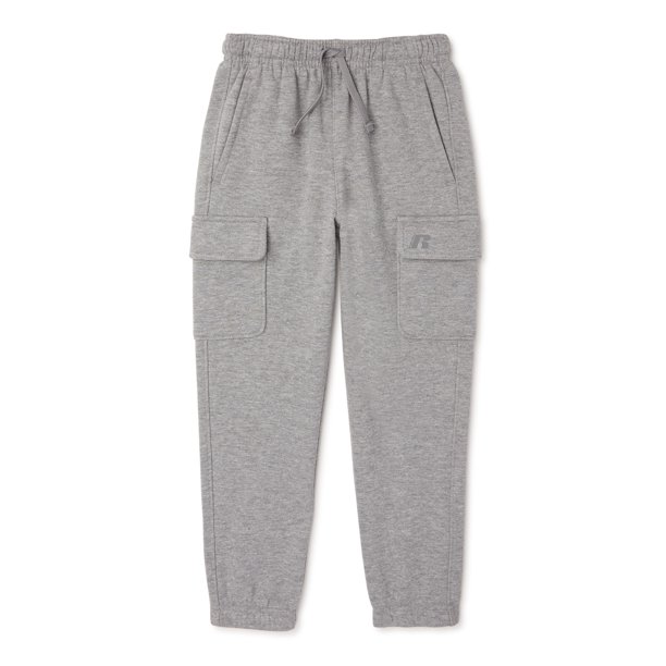 Russell Boys Athletic Cargo Pants, Sizes 418 & Husky