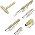 thumbnail image 4 of Martillo pequeño de metal multifuncional 6 en 1, juego de destornilladores y martillo pequeño de anidación, martillo pequeño de acero portátil ideal para reparar relojes, joyas y otras piezas pequeñas, 4 of 4
