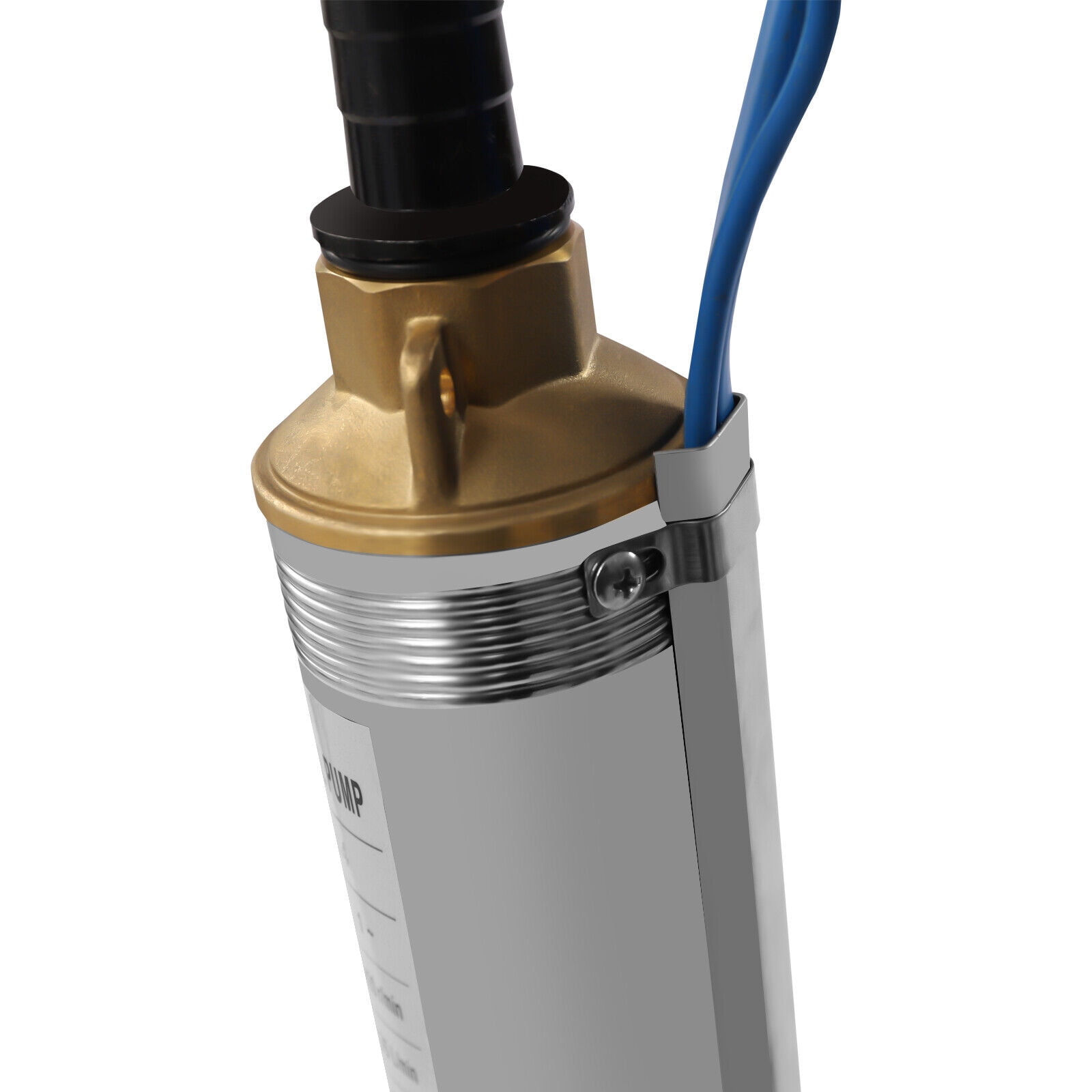 DENEST 3" 1Hp 110V/60Hz Screw Pump Submersible Water Deep Well Pump Stainless Steel New