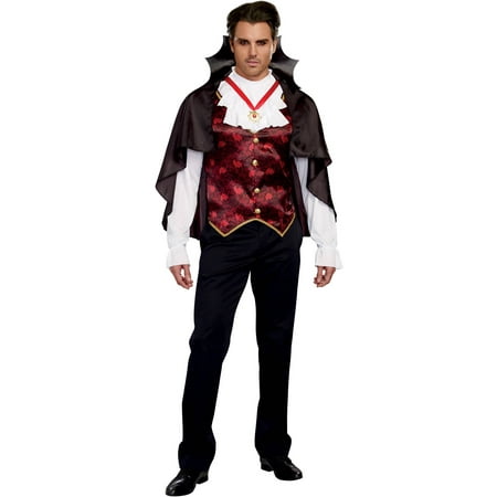 Prince of Darkness Adult Men's Halloween Costume, Medium