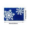 thumbnail image 2 of TIELUTT And Winter Bathroom Mat Soft and Absorbent Fine Fiber Bathroom Carpet TPR Backing Carpet Fuzzy 6x9 Rugs for Living Room Classroom Rug Small Knit Bed Blanket Knitted Throw Blankets, 2 of 3