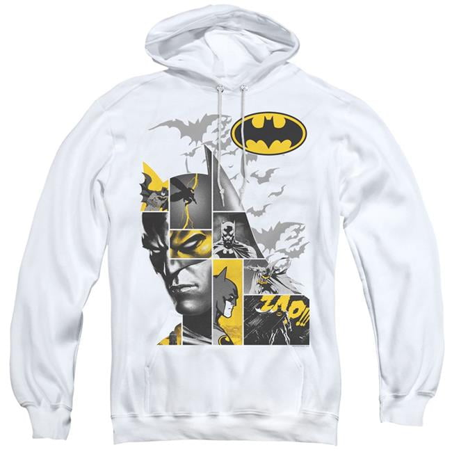 Trevco JLA-Star League Adult Pull-Over Hoodie44; Black Large