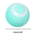 thumbnail image 2 of Pelotas interactivas para gatos, recargables por USB, automáticas, con luz LED, 2 of 5