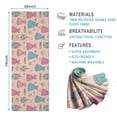thumbnail image 2 of Princess Dress Castle Pattern Hot Yoga Mat Towel Non Slip for Hot Yoga - Quick-Drying Yoga Mat Cover with 4 Corner Pockets with Travel Bag - Hot Yoga Towel Non Slip 70"x26", 2 of 6