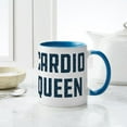 thumbnail image 4 of CafePress - Cardio Queen Pattern - 11 oz Ceramic Mug - Novelty Coffee Tea Cup, 4 of 4