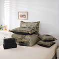 thumbnail image 6 of Homewish 7-Piece Rustic Moose Deer Comforter Set, Full - Pike Fish (Farmhouse), 6 of 8