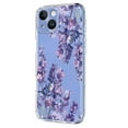 thumbnail image 5 of Compatible with iPhone 13 Case Clear with Flower Design, Cute Soft Silicone TPU Floral Aesthetic Women Girls Transparent Protective Shockproof Anti-Scratch Anti-Yellow Phone Cover, E, 5 of 9
