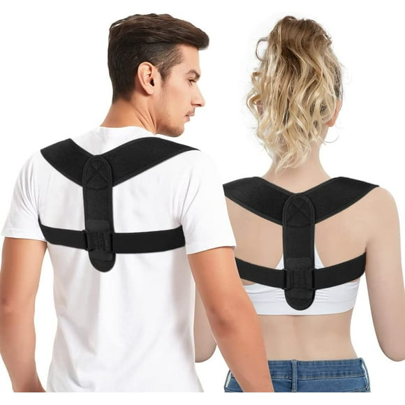 Back Posture Corrector, Back Straightener Posture Corrector, Adjustable Back Belt for Men Women, Back Straightener for Hunchback Correction, Straightens Back and Shoulders