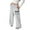 05# Light Gray, variant on Girls Baggy Sweatpants Teen Trendy Wide Leg Y2k Bow Sweatpants Elastic Waist Drawstring Comfort Sweat Pants Beige 9-10 years