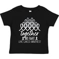 thumbnail image 3 of Inktastic Together, We Fight Lung Cancer Awareness Boys or Girls Toddler T-Shirt, 3 of 5