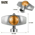 thumbnail image 6 of Lawn Sprinkler, WeGuard  2 Pack Metal Spot Sprinkler Gentle Water Flow for Lawn Garden Yard, Water Spray Cool Down Tool, 6 of 7