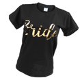 thumbnail image 1 of Camiseta de mujer con eslogan estampado, ideal como detalle para la novia en fiestas y despedidas de soltera. METRO, 1 of 9