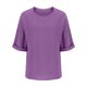 thumbnail image 4 of Fiudx Ropa de Mujer Blusas Sueltas Informales para Mujer, Camiseta Lisa con Cuello Redondo y Manga 1/2, 4 of 6