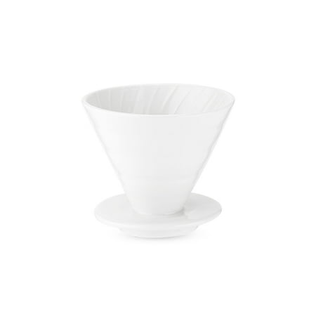 White Ceramic Pour Over by True